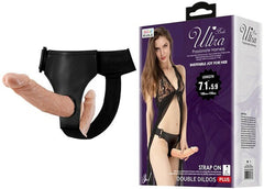 Pretty Love Ultra Passionate Double Dildo Strap On Harness - - Strap On Sextoys