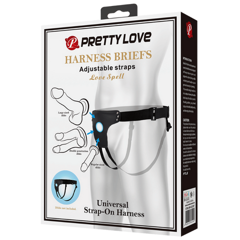 Baile Pretty Love Love Spell Universal Strap On Harness Adjustable Ring - Strap On Sextoys