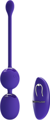 Pretty Love Willie Youth Remote Control Vibrating Love Egg Massager Purple - - Love Eggs and Kegel Exercisers