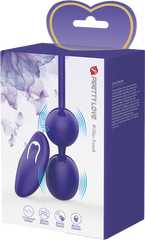 Pretty Love Willie Youth Remote Control Vibrating Love Egg Massager Purple - - Love Eggs and Kegel Exercisers