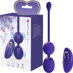 Pretty Love Willie Youth Remote Control Vibrating Love Egg Massager Purple - - Love Eggs and Kegel Exercisers