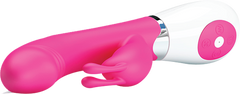 Pretty Love Gene Sound Activated Rabbit Vibrator Pink - - Rabbit Vibrators