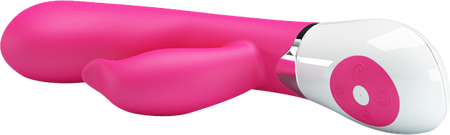 Baile Pretty Love Felix 30 Function Rabbit Style Vibrator Pink Dual Stimulation - Rabbit Vibrators