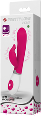 Pretty Love Felix 30 Function Rabbit Style Vibrator Pink - - Rabbit Vibrators