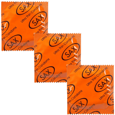 Sax Ultra Thin Latex Condoms 144 Pack - Condoms