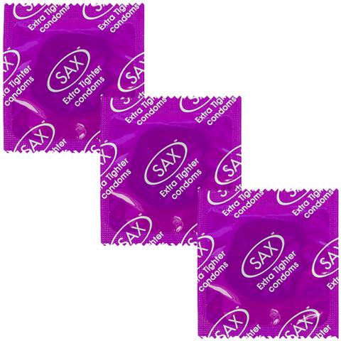 Sax Extra Tighter Fit Latex Condoms 46mm 144 Pack - Condoms