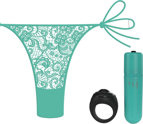 Screaming O Vibrating Panty Set With Remote Ring 4t High Pitch Treble - Remote Control Vibrators