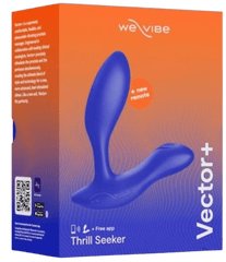We-Vibe Vector + Vibrating Prostate Massager - - Prostate Toys