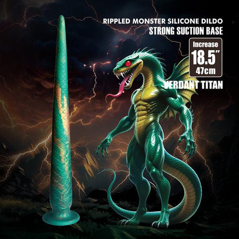 Baile Verdant Titan 18.5 Inch Monster Silicone Dildo