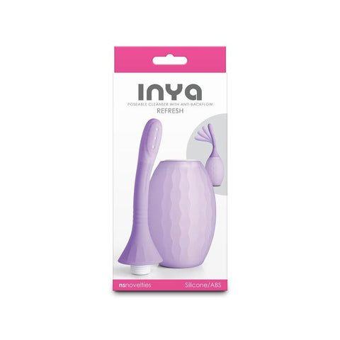 NS Novelties INYA Refresh Poseable Unisex Douche - Enemas and Douches