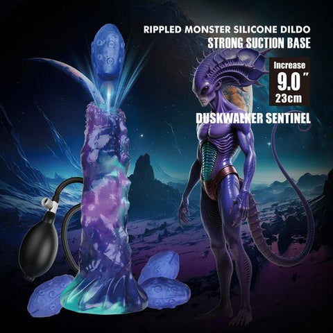 Baile Duskwalker Sentinel 9 Inch Inflatable Fantasy Dildo