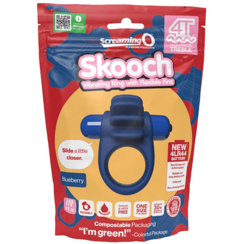 Screaming O Skooch 4T High Pitch Treble Vibrating Cock Ring with High Frequency - Vibrating Cock Rings