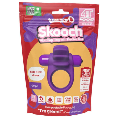 Screaming O Skooch 4T High Pitch Treble Vibrating Cock Ring with High Frequency - Vibrating Cock Rings