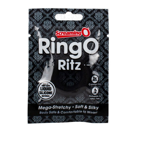 Screaming O RingO Ritz Stretchy Silicone Cock Ring Premium Comfort Design - Stretchy Cock Rings