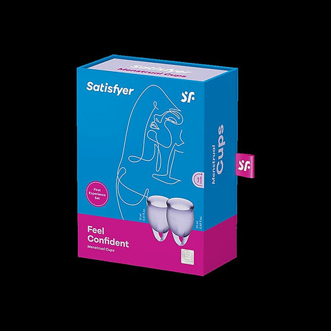 Feel Confident Silicone Menstrual Cup by Satisfyer - Menstrual Cups