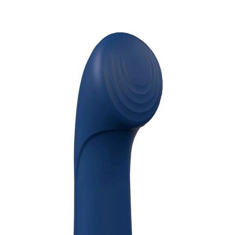 Prim0 10 Functions Rechargeable Silicone G Spot Vibrator with Curved Design - G-Spot Vibrators