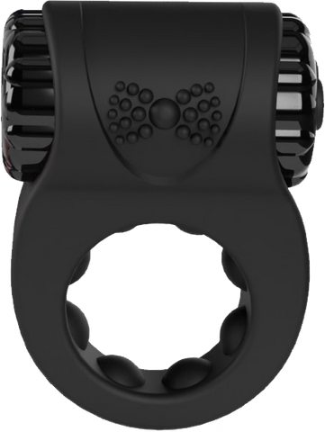 Screaming O Charged BigO Ritz Rechargeable Vibrating Mens Cock Ring Black - Vibrating Cock Rings