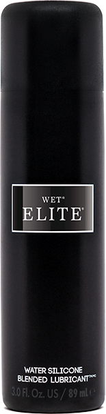 Wet Elite Water & Silicone Blended Adult Lubricant - - Massage Oils and Lubricants