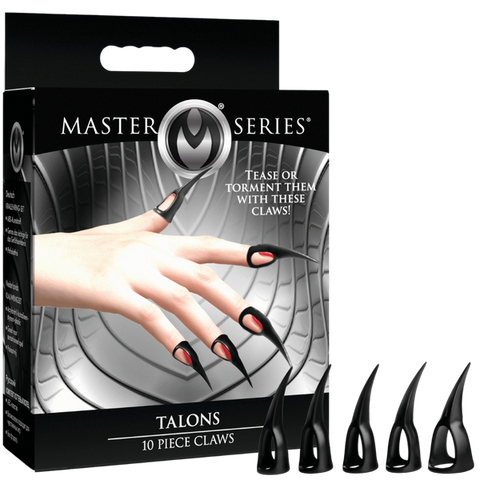 Master Series Talons BDSM Play Claws 10 Piece - Electro Sex