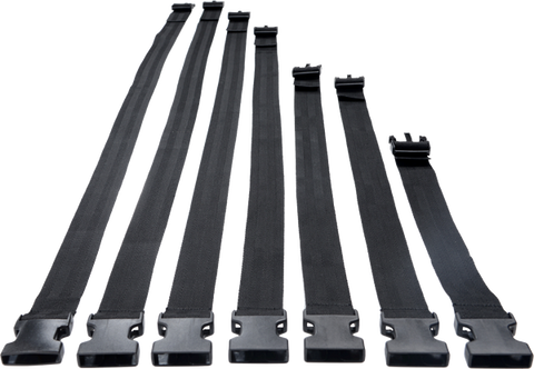 Master Series Subdued Full Body Bondage Strap Set - Cuffs And Restraints