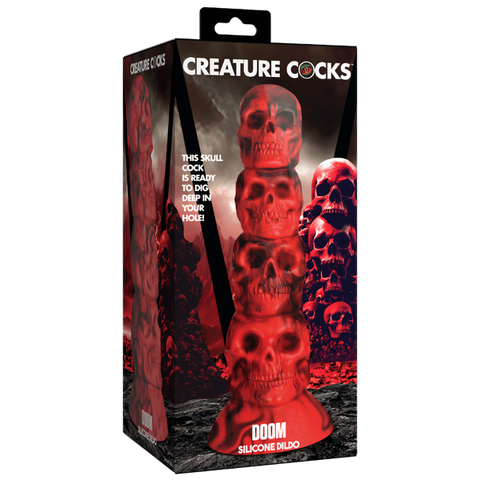 Creature Cocks Doom Fantasy Realistic Silicone Dildo - Realistic Dildos
