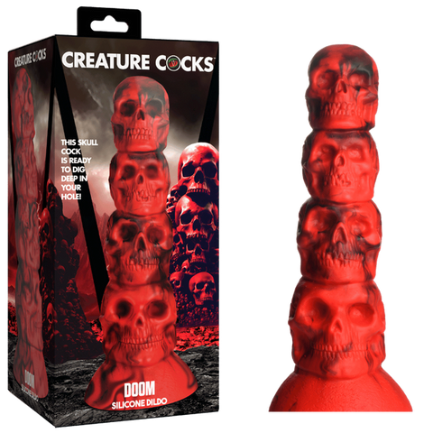 Creature Cocks Doom Fantasy Realistic Silicone Dildo - Realistic Dildos