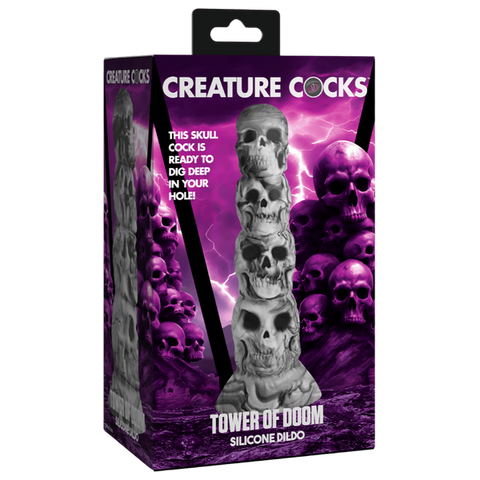 Creature Cocks Tower of Doom Silicone Dildo - Realistic Dildos