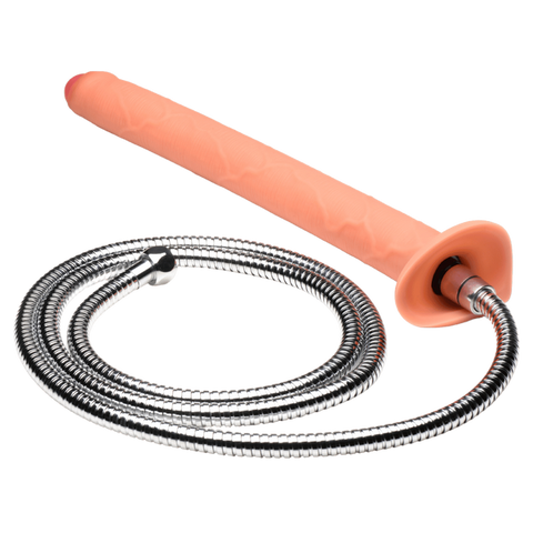 XR Brands Thick Silicone Enema Hose 15 Inch - Enemas and Douches
