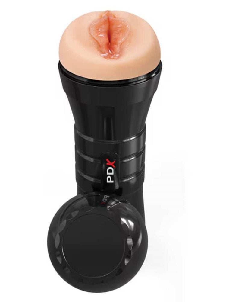 Pipedream Products PDX Extreme Wet Pussies Super Luscious Lips XXL Masturbator - - Masturbators and Strokers