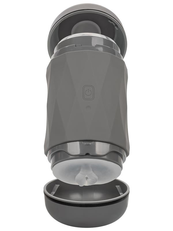 California Exotics Milk Master Vibro Squeeze Pussy Stroker with Pressure Control - Masturbators and Strokers