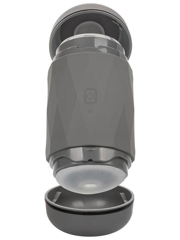 California Exotics Milk Master Vibro Squeeze Male Stroker with Pressure Control - Masturbators and Strokers