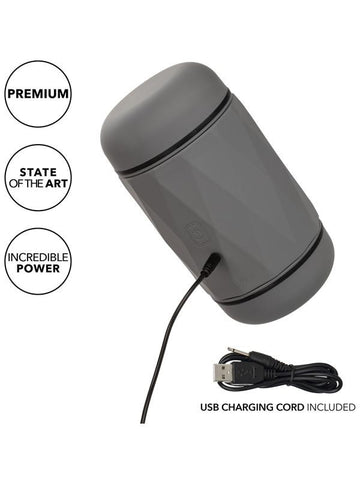 California Exotics Milk Master Vibro Squeeze Male Stroker with Pressure Control - Masturbators and Strokers