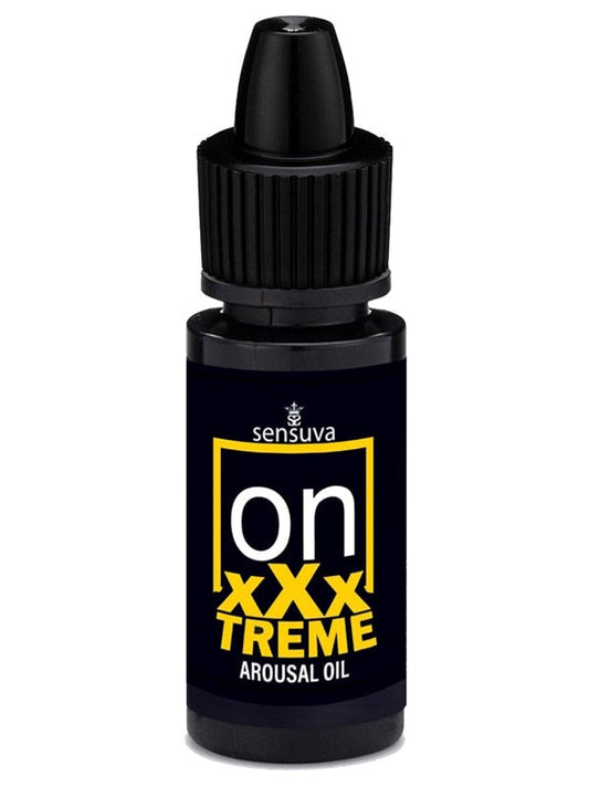 Sensuva On XXX Treme Arousal Oil Medium Box 5ml Intense Clitoral Enhancement - - Massage Oils and Lubricants