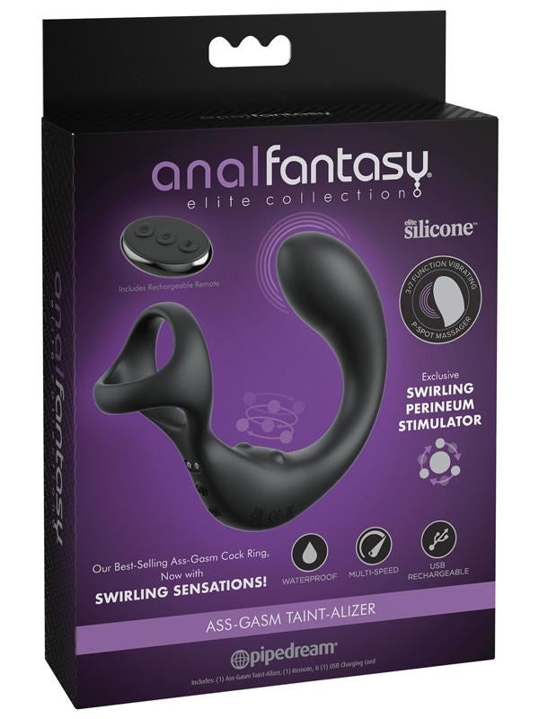 Pipedream Products Anal Fantasy Elite Ass Gasm Taint Alizer Prostate Massager - - Prostate Toys