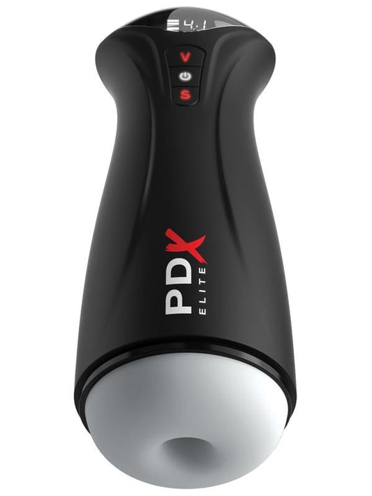 Pipedream Products PDX Brands PDX Elite Fap Gasm Male Masturbator Frosted - - Masturbators and Strokers