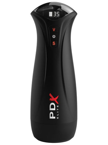 Pipedream Products PDX Brands PDX Elite Fap Gasm Male Masturbator Frosted - Masturbators and Strokers