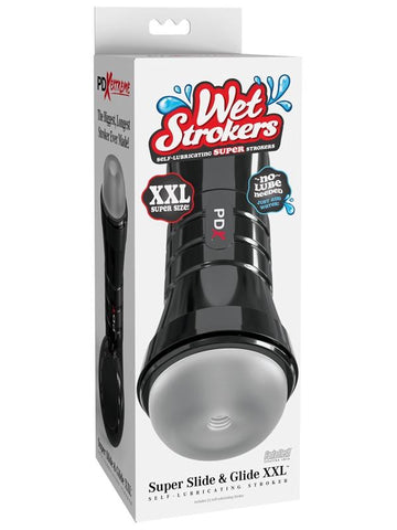Pipedream Products PDX Extreme Wet Super Slide & Glide XXL Mens Stroker - Masturbators and Strokers