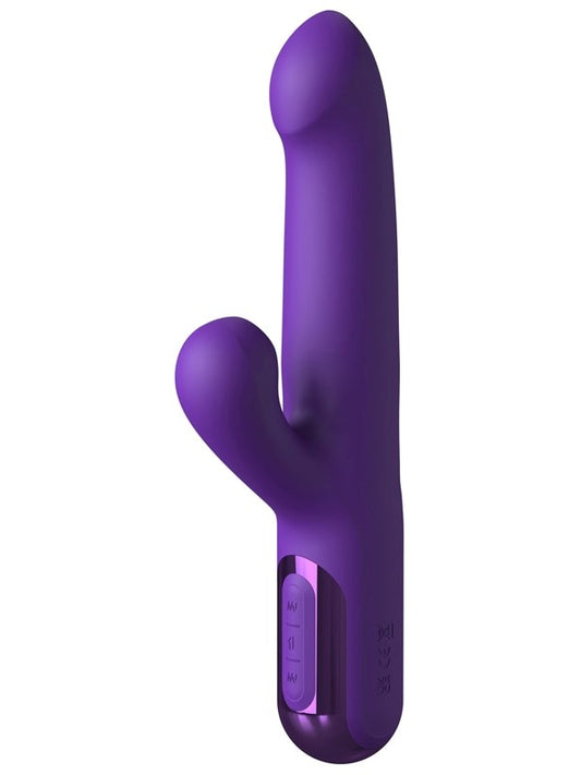 Pipedream Products Fantasy For Her Super SoniX Thruster Rabbit Vibrator Purple - - Rabbit Vibrators