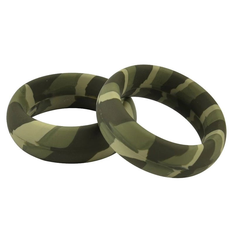 BDStyle Mixed Color Mens Stretchy Silicone Penis Ring Set - - Stretchy Cock Rings