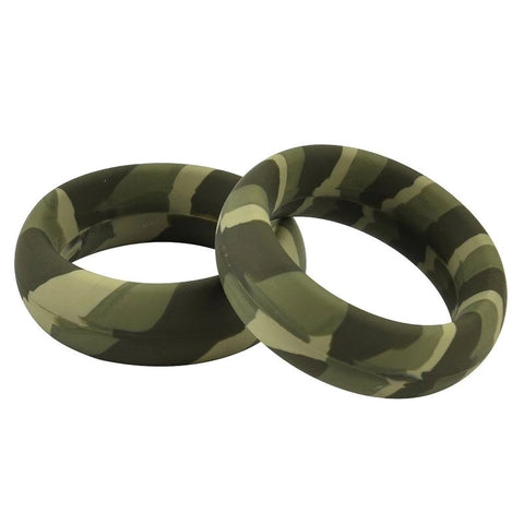 BDStyle Mixed Color Mens Stretchy Silicone Penis Ring Set Multi Ring Variety - Stretchy Cock Rings