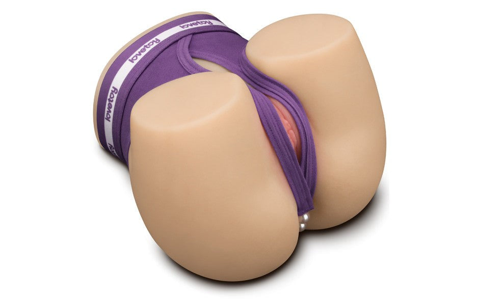 Lovetoy Streetgirls Lena Dual Motor Automatic Pulse Pussy & Ass Masturbator - - Realistic Butts And Vaginas