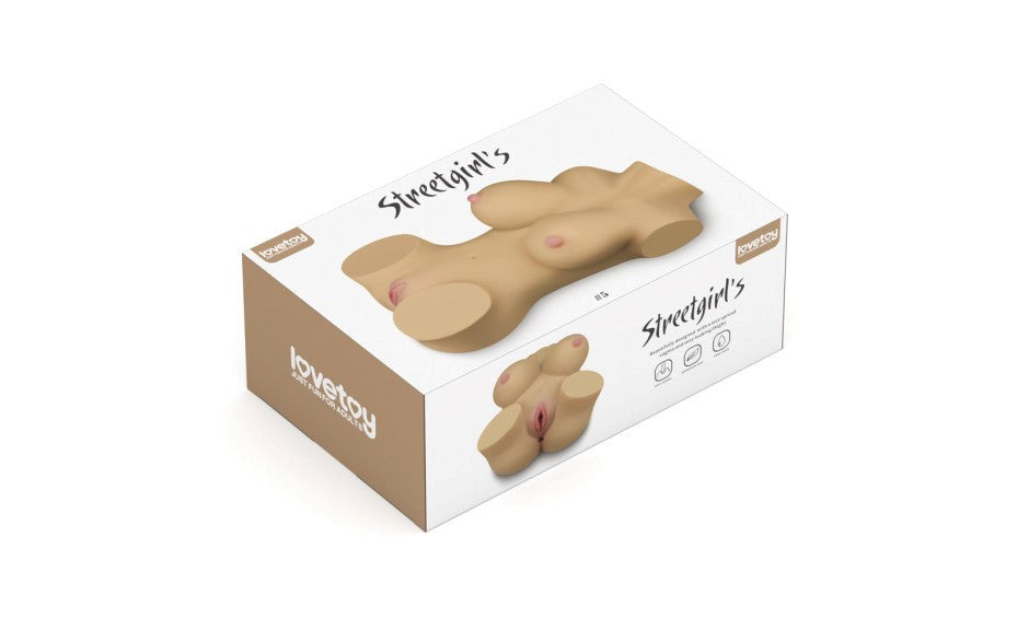 Lovetoy Streetgirls #5 Janelle Realistic Love Doll Torso - - Love Dolls