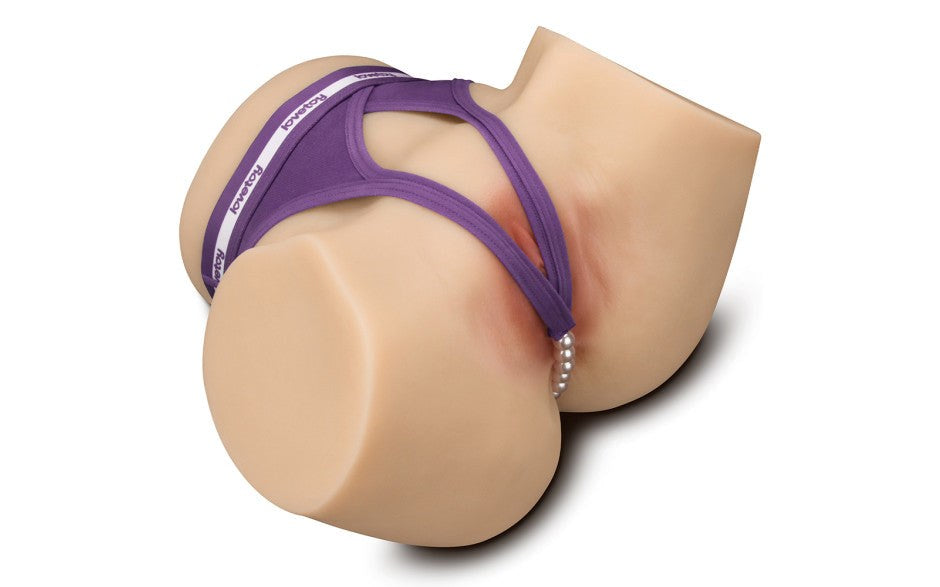 Lovetoy Streetgirls Susan Dual Motor Pulse Masturbator with Dual Penetration - - Realistic Butts And Vaginas