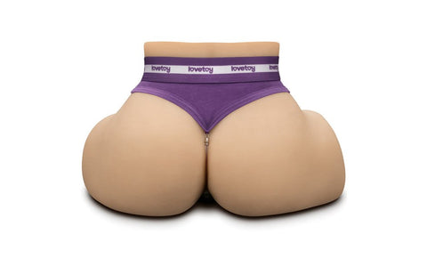 Lovetoy Streetgirls Susan Dual Motor Pulse Masturbator with Dual Penetration - Realistic Butts And Vaginas