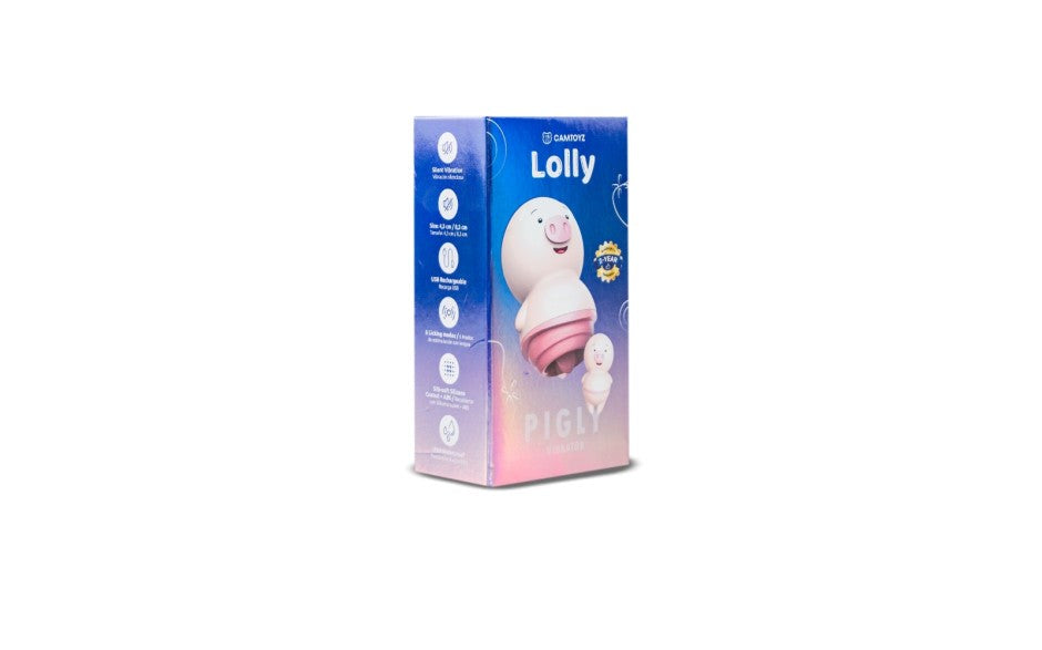 RAW Raw Pigly Multi Function Rechargeable Clitoral Stimulator Dual Action - - Clit Ticklers and Pulsators