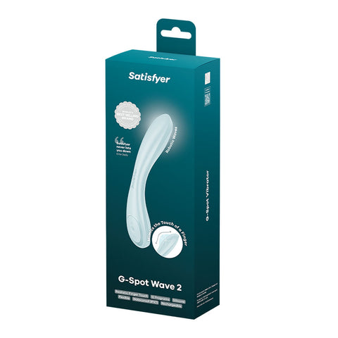 Satisfyer G Spot Wave 2 Rechargeable Flicking Tip Vibrator with Robotic Tech - G-Spot Vibrators