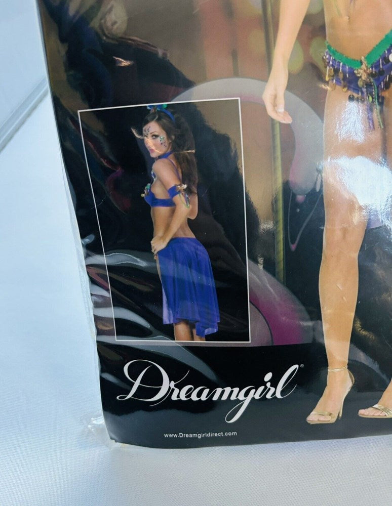 Dream Girl Lingerie Mardi Gras 5 Piece Adult Womens Costume Queen - Fancy Dress Ups