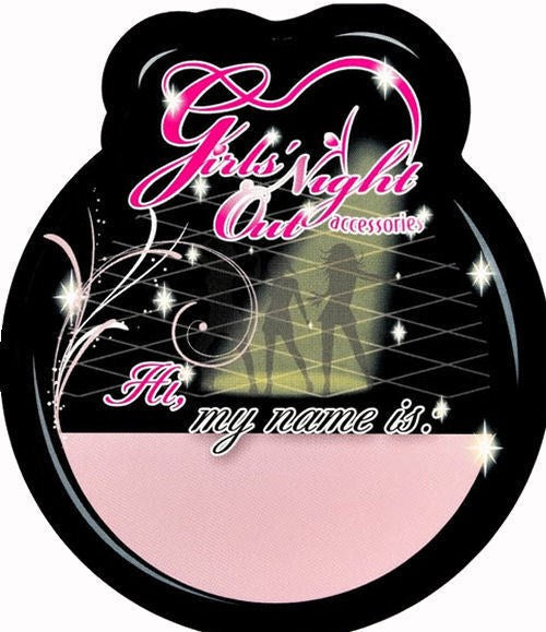 Pipedream Bride To Be Hen Night Name Tags 12 Pack Party Fun with Self Adhesive - - Party Gifts and Novelties