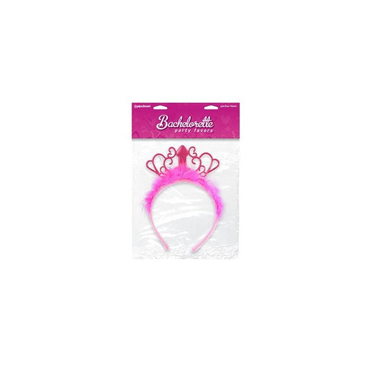 Pipedream Products Pipedream Tiara Bachelorette Party Favours Pecker Pink Crown - - Party Gifts and Novelties