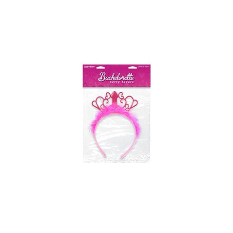 Pipedream Products Pipedream Tiara Bachelorette Party Favours Pecker Pink Crown - Party Gifts and Novelties